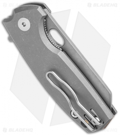 Fox Knives Baby Core Mini Liner Lock Knife Titanium (2.4" Acid SW) - Image 3