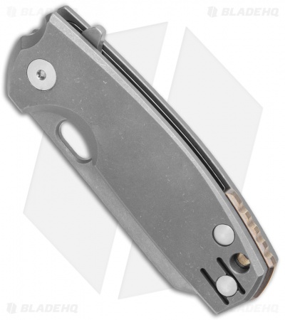 Fox Knives Baby Core Mini Liner Lock Knife Titanium (2.4" Acid SW) - Image 2