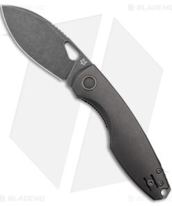 Fox Knives Vox Chilin F8 Liner Lock Knife Black Titanium (3.2" PVD SW)