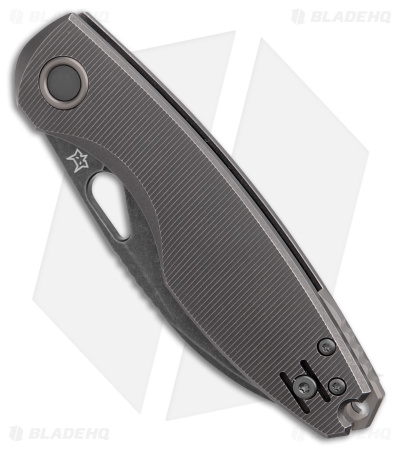 Fox Knives Vox Chilin F8 Liner Lock Knife Black Titanium (3.2" PVD SW) - Image 2