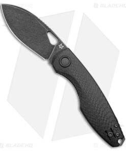 Fox Knives Vox Chilin F8 Liner Lock Knife CF (3.2" Black PVD) FX-530 CFDSW