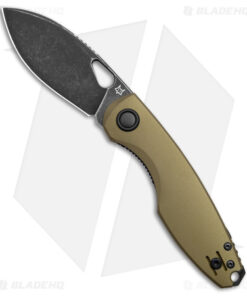 Fox Knives Vox Chilin F8 Liner Lock Knife OD Green Aluminum (3.2" PTFE SW)