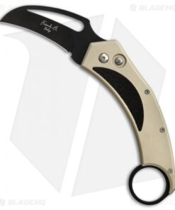 Frank B Beltrame Karambit Automatic Knife Tan (2.5" Black)
