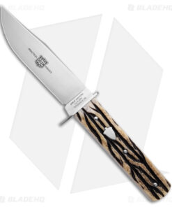 GEC H10 Hunter Fixed Blade Knife India Jigged Bone (4.4" Satin)