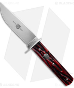 GEC H10 Hunter Fixed Blade Knife Red India Jigged Bone (3.9" Satin)