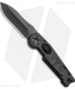 G&G Hawk MUDD Automatic Knife Carbon Fiber (3.25" Black)