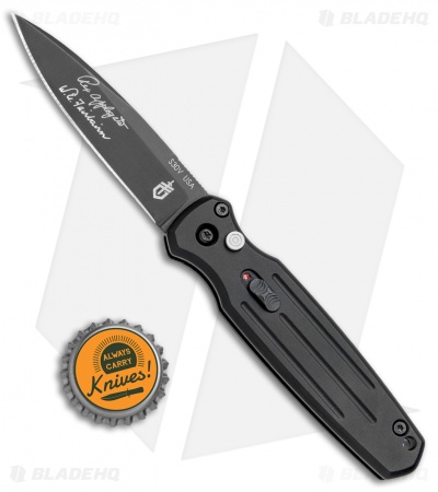 Gerber Auto Mini Covert Automatic Knife Black (2.8" Black) 30-001394 - Image 4