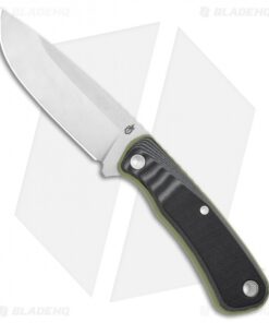 Gerber Downwind Drop Point Fixed Blade Flat Sage Green (4.3" Satin) 30-001818