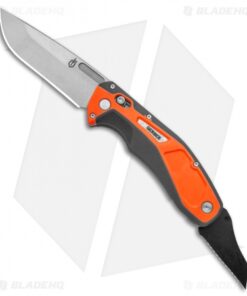 Gerber Randy Newberg DTS Pivot Lock Knife Gray/Orange Rubber (3.8" SW)