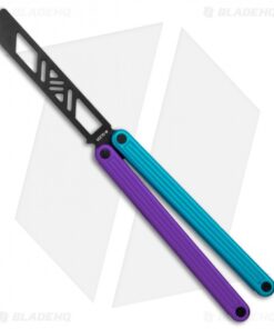 Glidr Arctic Butterfly Trainer Knife Blurple (4.25" Black)