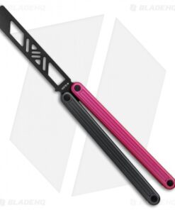 Glidr Arctic Series Butterfly Trainer Knife Dark Rose (4.25" Black)