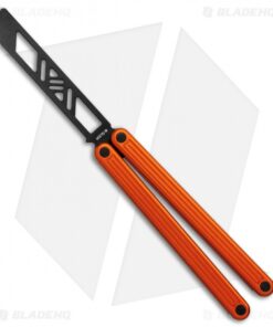 Glidr Arctic Series Butterfly Trainer Knife Desert Orange (4.25" Black)