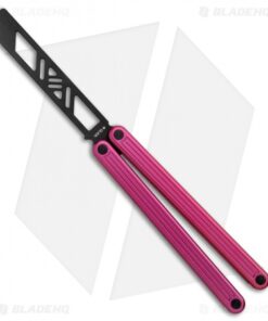 Glidr Arctic Butterfly Trainer Knife Flamingo Pink (4.25" Black)