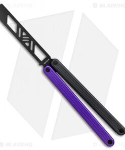 Glidr Arctic Series Butterfly Trainer Knife Purple Rain (4.25" Black)