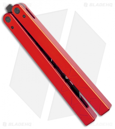 Glidr Original 2 Carbon Series Butterfly Trainer Ruby Red (4.25" Black) - Image 2