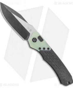 Heretic Knives Wraith Automatic Knife Integral CF/Jade (4" Two-Tone SW)