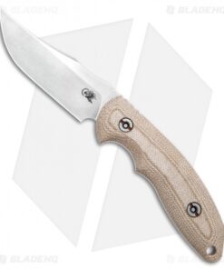 Hinderer Knives Emmett Fixed Blade Knife Natural Micarta (4" Working)