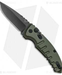 Hogue Knives A01 Microswitch Automatic Knife OD Green (2.6" Black) 24111