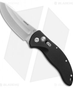 Hogue Knives EX-A04 Upswept Automatic Knife Matte Black (3.5" Tumbled)