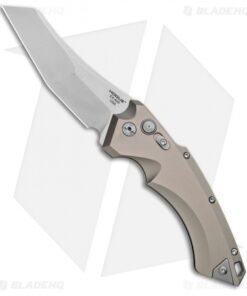 Hogue Knives EX-A05 Wharncliffe Automatic Knife FDE (4" Stonewash) 34504