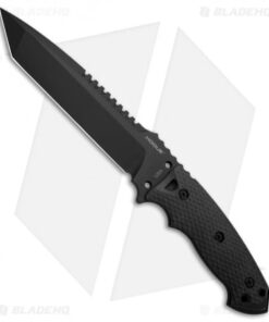 Hogue Knives EX-F01 Large Tanto Fixed Blade Black G-10 (7" Black) 35109