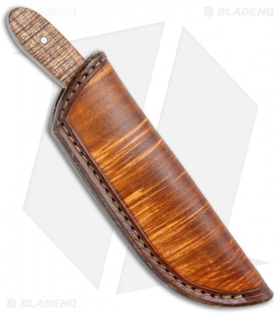 Hunter Handmade Knives Dressed Up EDC Fixed Blade Knife Blackwood (3.25" Satin) - Image 3