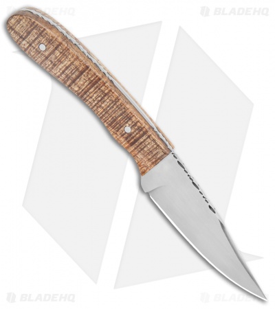 Hunter Handmade Knives Dressed Up EDC Fixed Blade Knife Blackwood (3.25" Satin) - Image 2