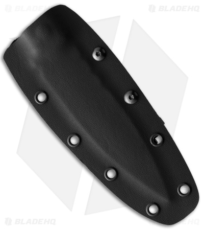 Jason Perry Blade Works Hunter Fixed Blade Spear Knife Black Mic (5" Black) 506 - Image 2