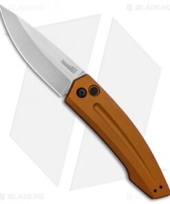 Kershaw Launch 2 Automatic Knife Bronze Aluminum (3.4" Stonewash) 7200EBSW