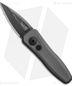 Kershaw Launch 4 CA Legal Automatic Knife Gray (1.9" Damascus) BHQ Exclusive