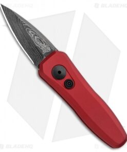 Kershaw Launch 4 CA Legal Automatic Knife Red (1.9" Damascus)