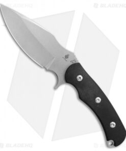 Kizer Willumsen Super Bad Drop Point Fixed Blade Black G-10 (4.75" SW) Ki1017A1