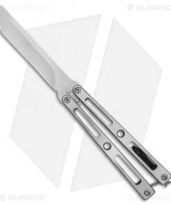 VMX Vallotton/Maverick Balisong Butterfly Knife "Tuxedo" Ti (4.25" Satin)