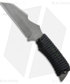 LCKT WharnPoon Fixed Blade Belt Knife Black Cord (3.1" Acid SW)