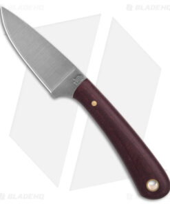LT Wright Frontier Valley A2 Fixed Blade Double Red Micarta (3" Satin)