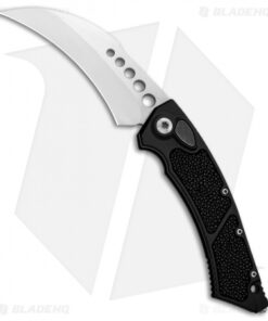 Marfione Custom Hawk Automatic Knife Stingray Skin (4" Hand Rub Satin)