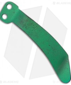Maverick Customs Titanium Microtech Stitch Pocket Clip -Aqua