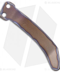 Maverick Customs Titanium Microtech Stitch Pocket Clip -Flame