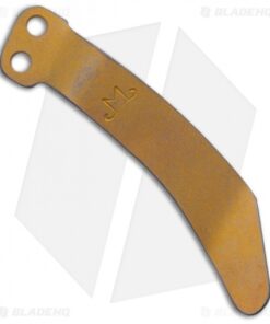 Maverick Customs Titanium Microtech Stitch Pocket Clip - Yellow Titanium