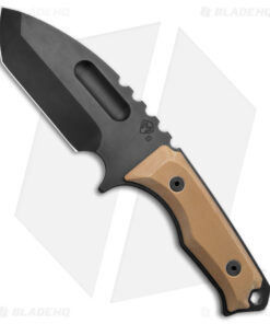Medford Emperor Fixed Blade Praetorian Style Coyote Brown G-10 (4.75 Blk)