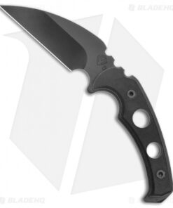Medford Fighting Utility Knife FUK Fixed Blade Knife Black (3.75" Black S35VN)