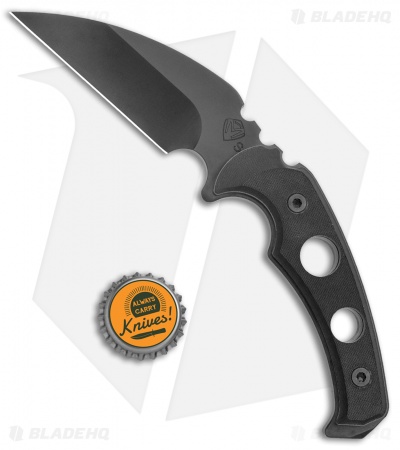 Medford Fighting Utility Knife FUK Fixed Blade Knife Black (3.75" Black S35VN) - Image 4