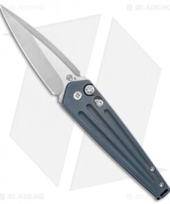Medford Nosferatu Automatic Knife Blue Titanium (3.5" Satin)