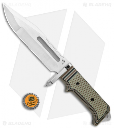 Medford USMC Raider Fixed Blade Knife Camo G-10 (6.5" Satin) MKT - Image 4