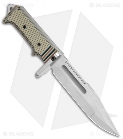 Medford USMC Raider Fixed Blade Knife Camo G-10 (6.5" Satin) MKT - Image 2