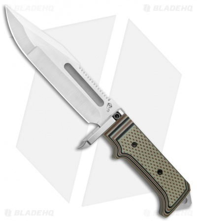 Medford USMC Raider Fixed Blade Knife Camo G-10 (6.5" Satin) MKT