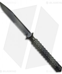 Microtech A.D.O. Knife S/E Fixed Blade Knife (4.5" Green Camo Serr) 116-2GC