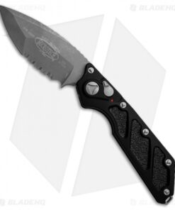 Microtech DOC Killswitch Automatic Knife (3.75" Apocalyptic Serr) 154-11AP