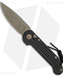 Microtech LUDT Automatic Knife Black (3.4" Bronze Apocalyptic) 135-13AP