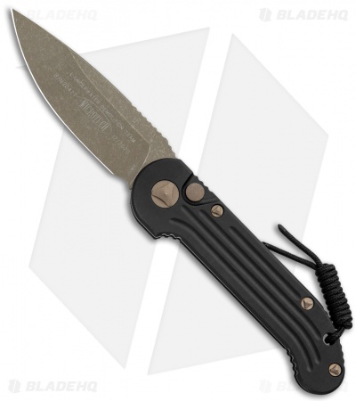 Microtech LUDT Automatic Knife Black (3.4" Bronze Apocalyptic) 135-13AP